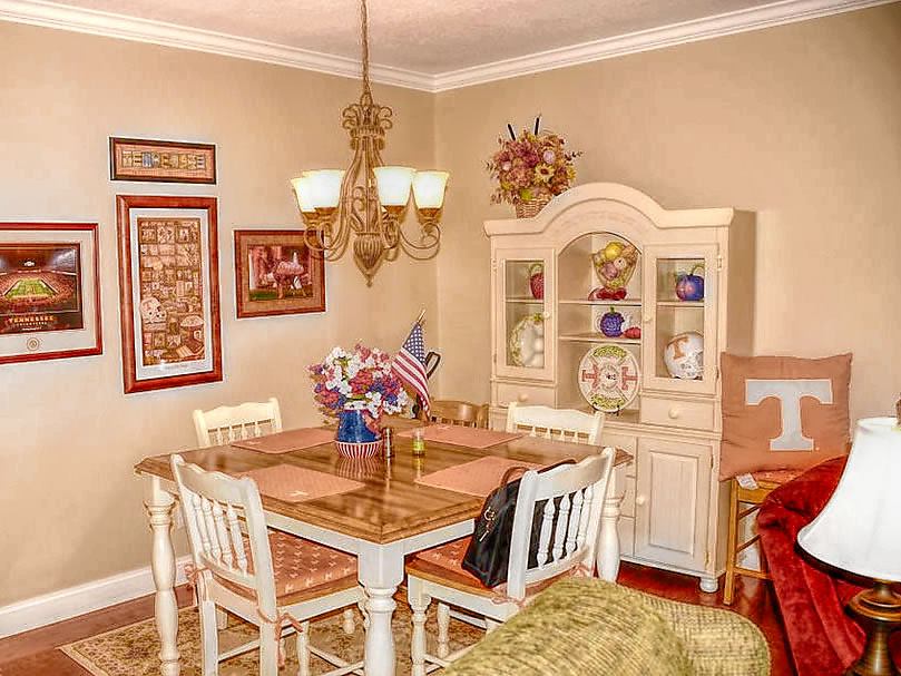 Entertain friends or family in the dining room area